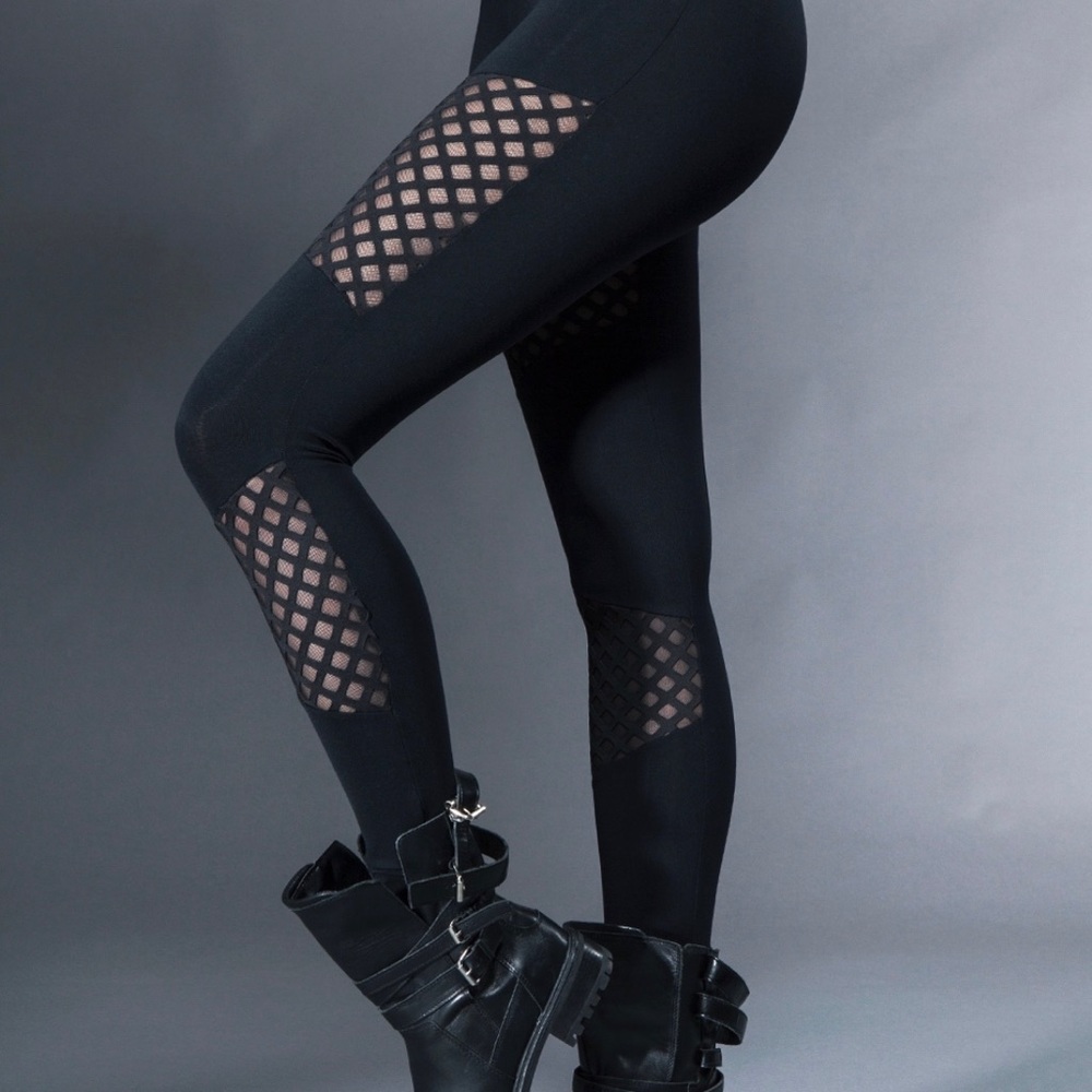 SOLOW Diamond Mesh Legging